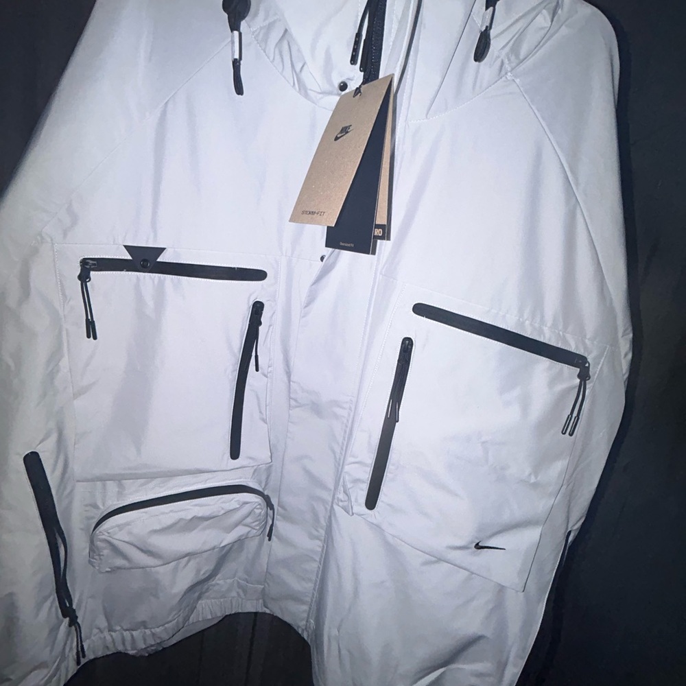 Nike Tech Storm-FIT Lightweight Jacket Summit White Men's Size xl